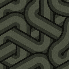 Colour Hexagon Tile Connection art background design illustration