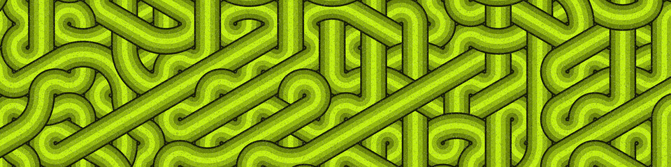 Colour Hexagon Tile Connection art background design illustration