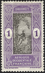 Postage stamps of the France. Stamp printed in the France. Stamp printed by France.