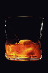 glass of whiskey