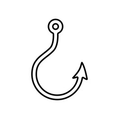 Fishing hook icon