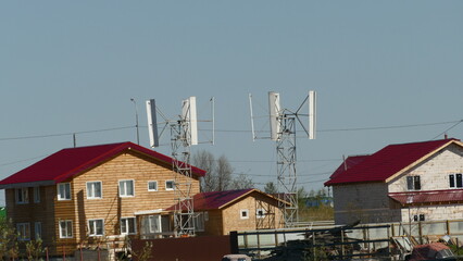 Obraz premium installation for obtaining energy from wind