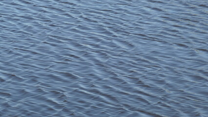 on the river during high water in spring