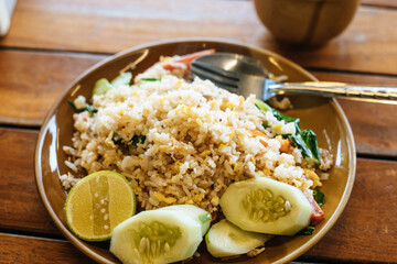 fried rice with vegetables