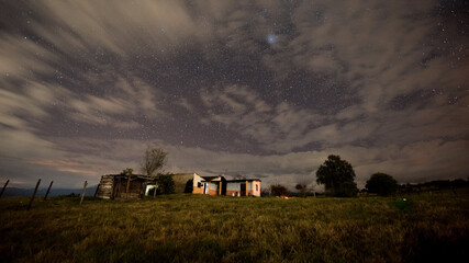 house in the mountain stars