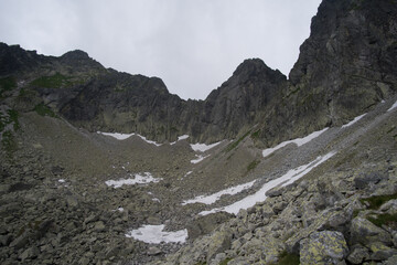 high mountain landscape