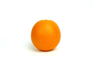 Orange fruit isolated on white background,Valencia Orange, With clipping path