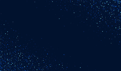 White Christmas Vector Confetti Pattern. Silver 