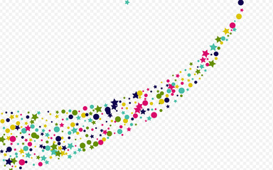 Green Confetti FallingFestive Transparent 