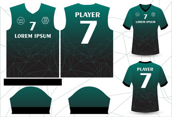 football , soccer jersey sport pattern and design