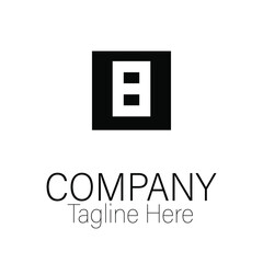 Fototapeta premium Letter B monogram logo