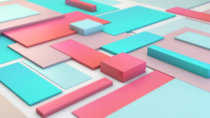 geometric shapes background