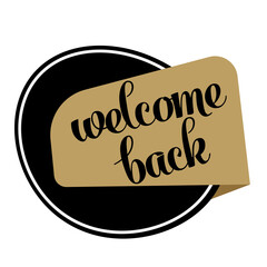 Open sign on the front door - welcome back We are working again. Keep social distance. Vector Eps 10