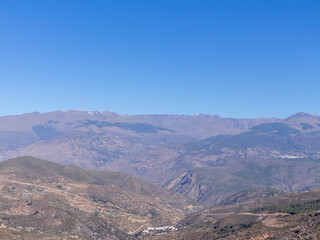 the Sierra Nevada mountain range in southern Spain