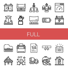 full simple icons set