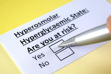 Questionnaire about health problems