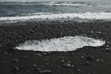 Islande, Jokulsarlon, Diamond Beach, plage de diamants