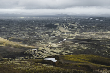 Islande, volcan Laki, Lakagígar