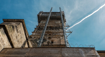 Die Türme des Bamberger Dom werden rekonstruiert und restauriert