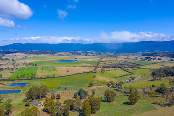 Rural landscape of Tasmania, Australia