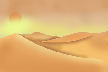 Abstract vector art dessert (DUNE)