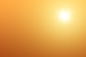 Obraz premium Sun in sky background