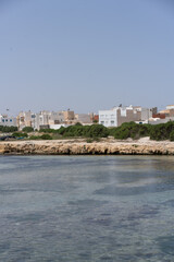 Fototapeta na wymiar Mahdia small city of Tunisia, the first capital of the great Fatimid dynasty.