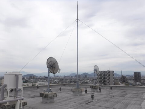 避雷針とアンテナ