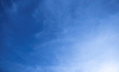 Fototapeta premium clouds in the sky. blue sky background.