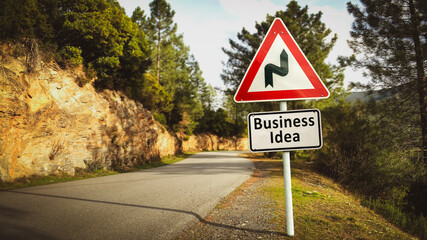 Street Sign to Business Idea