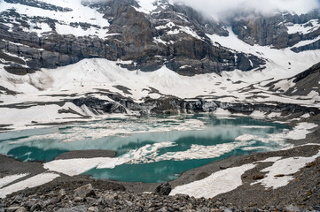 Gletschersee Griesslisee beim Clariden, Kanton Uri