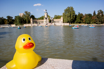 Rubber duck around the world, Rubberduck at El Retiro Park