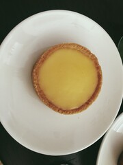 Bakery on a white plate