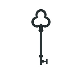 Key icon.  Key chain icon. 