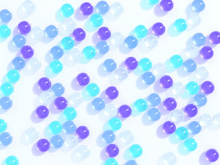 waterdrops / marble / glass ball / CG