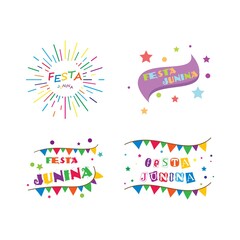 Festa junina celebration vector