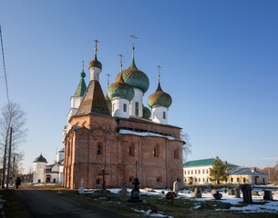 The ancient monastery in Rostov the Great - Epiphany Avraamiev convent