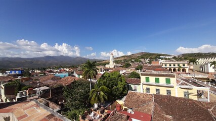 view of the city of Trinidad CUBA 