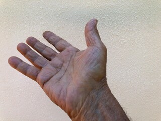 Typical italian hand gestures for communication