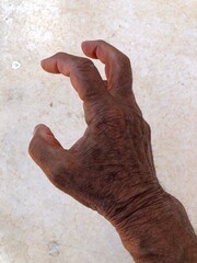 Typical italian hand gestures for communication