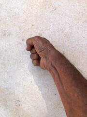 Typical italian hand gestures for communication