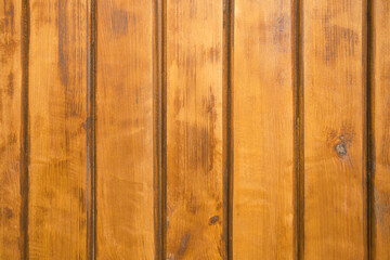 Wooden background for inscriptions painted with varnish.