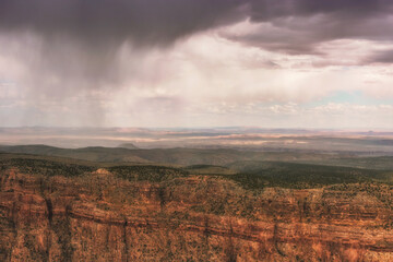 Grand Canyon. Grand Canyon rainstorm - 355156781