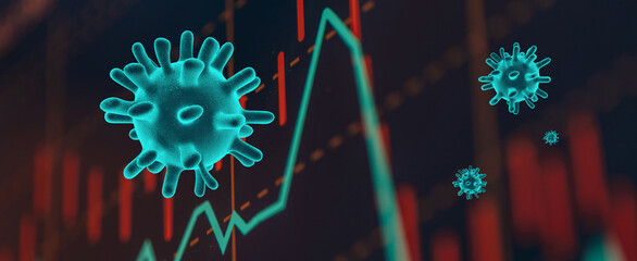 World crash in the stock markets after the crisis of the Covid-19 pandemic