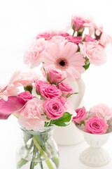 ピンクのブーケ