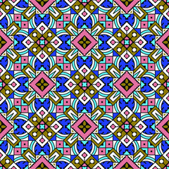 colorful vector tiles abstract ripped background pattern design.