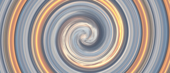 Obraz premium Funnel abstract pattern. Swirl, spiral, multi-colored pattern as a background.