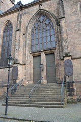Fototapeta na wymiar Church of Saint Mary in Marburg, Germany