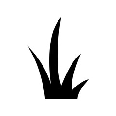 Grass icon vector