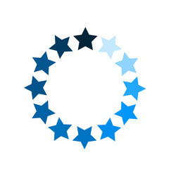 Circle loader. Wait load spinning circle preloader website template interface buffering waiting gif upload download, uploading indicator vector icon